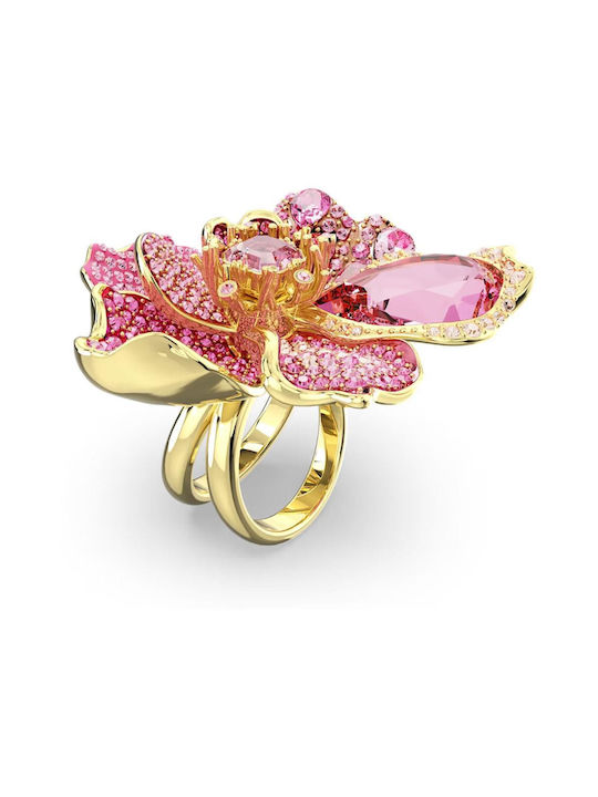 Swarovski Florere Cocktail Women's Ring with Stones