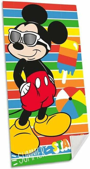 Mickey Mouse Clubhouse Kids Beach Towel Mickey 140x70cm