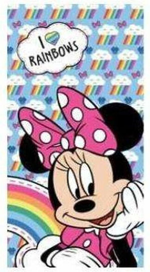 Minnie Mouse Παιδική Πετσέτα Θαλάσσης Minnie 140x70εκ.