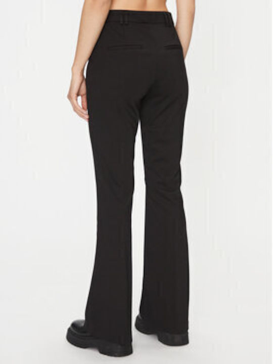 Only Fit Women's Fabric Trousers Flare Black