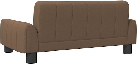 Kids Sofa Brown 70x45x30cm