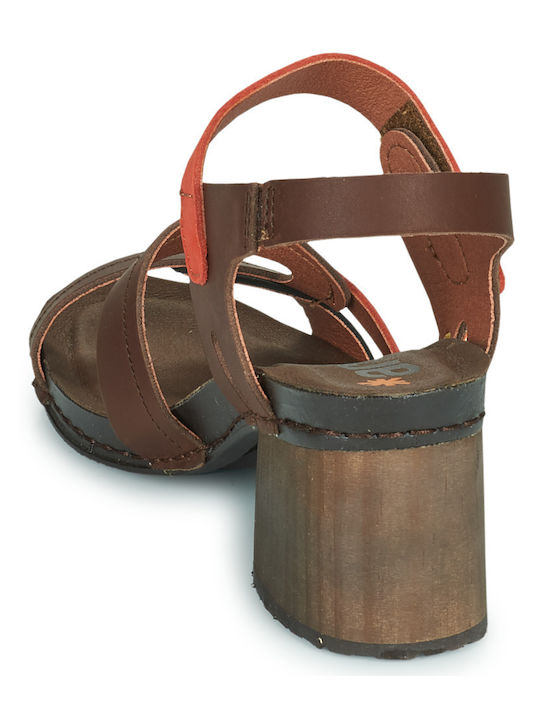 Damen Sandalen in Braun Farbe