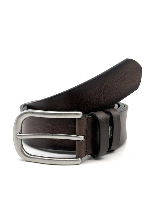 Men's Belt Leather Brown