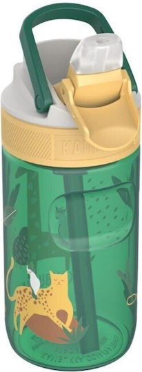Kambukka Lagoon Παιδικό Παγούρι με Καλαμάκι Διάφανο 400ml