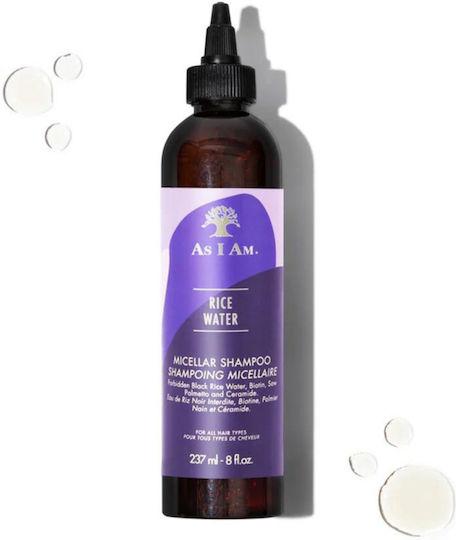 As I Am Rice Water Shampoos Reconstruction/Nourishment & Hydration for All Hair Types 237ml