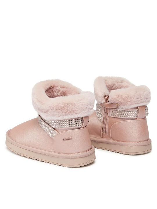 Mayoral Kids Boots Pink