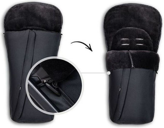 Hauck Winter Stroller Footmuff Black