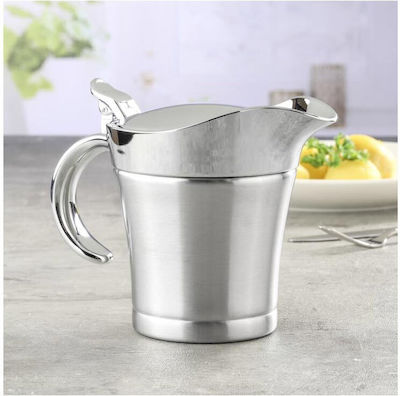 Sauciere Metallisch Silber 400ml 1pcs