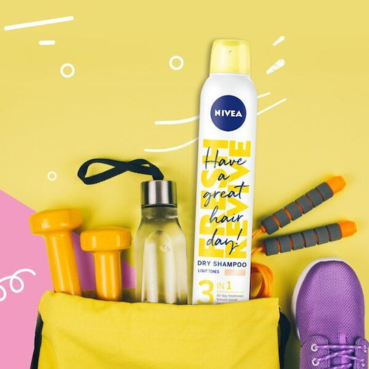 Nivea Fresh Revive Trocken Shampoos für Gefärbt Haare 200ml