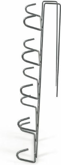 Becherständer Inox 16x6.5x28.5cm Silber