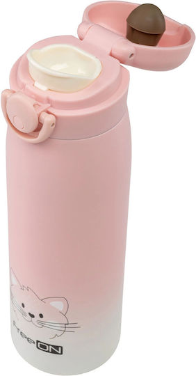 FreeOn Kitty Βρεφικό Θερμός Υγρών Ανοξείδωτο 480ml