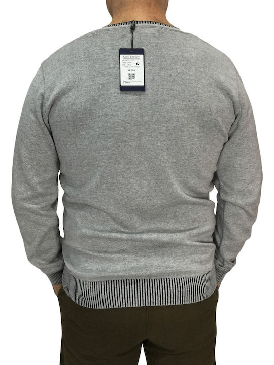 Side Effect Herren Langarm-Pullover Gray