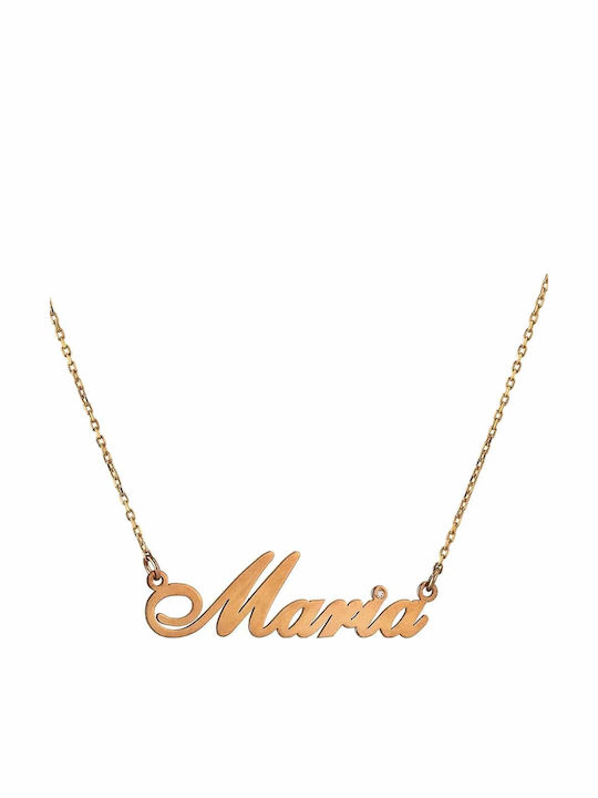 Goldsmith Name from Gold Plated Silver