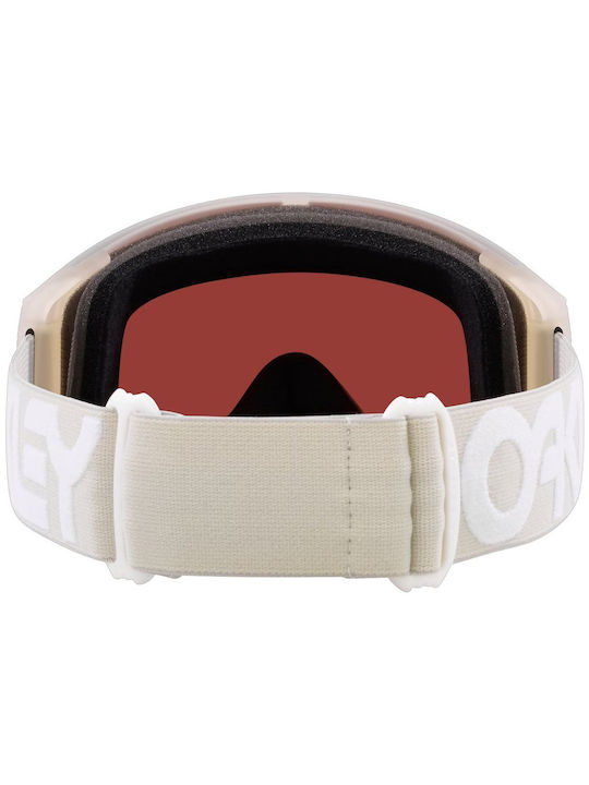 Oakley Flight Tracker M Masca de schi și snowboard Pentru adulți Gri cu Lentilă în culoarea Gri