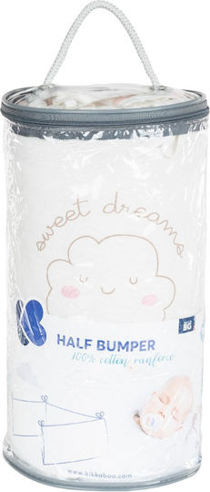 Kikka Boo Sweet Dreams Crib Bumpers Classic Inside White 35x180cm