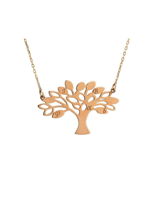 Goldsmith Necklace Tree from Gold Plated Silver