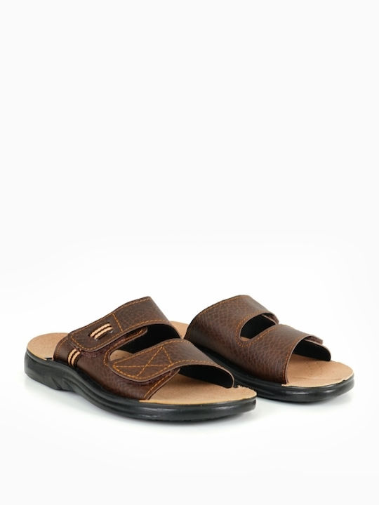 X-Feet Herrensandalen in Braun Farbe