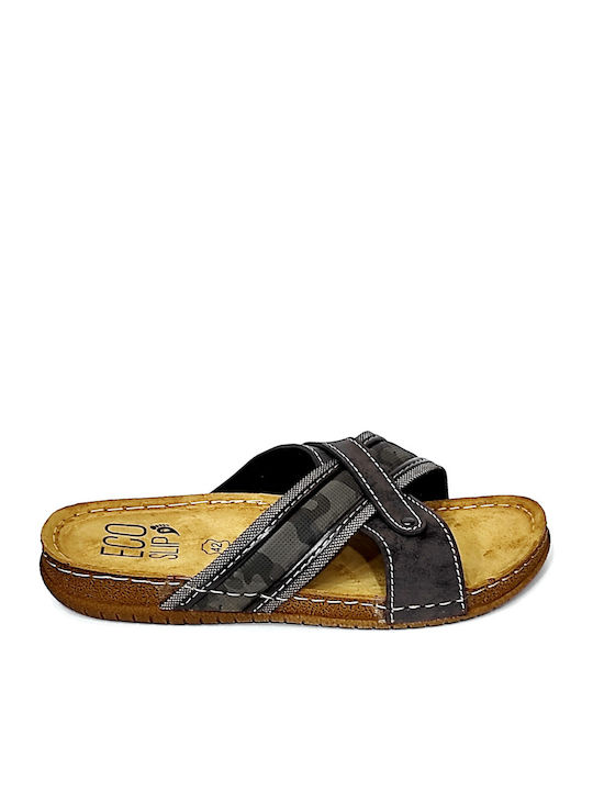 Eco Slip Men's Sandals Brown