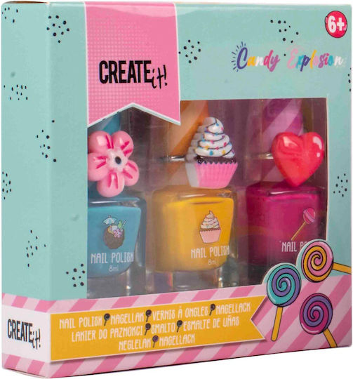 Create it! Παιδικά Μανό 3τμχ