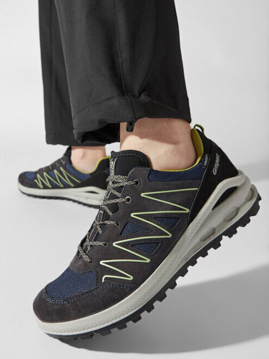 Grisport Gritex Men's Waterproof Blue Hiking Shoes