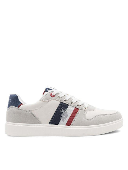 U.S. Polo Assn. Assn Ανδρικά Sneakers Λευκά