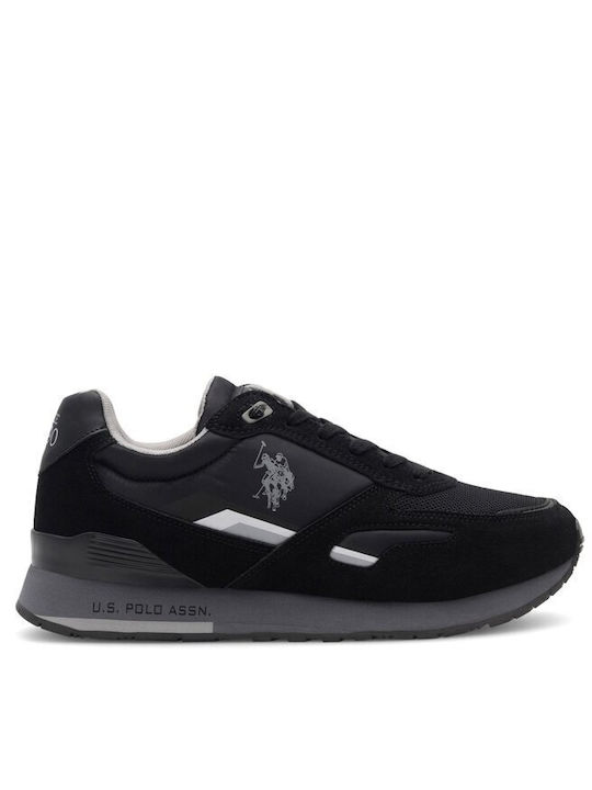 U.S. Polo Assn. Assn Ανδρικά Sneakers Μαύρα