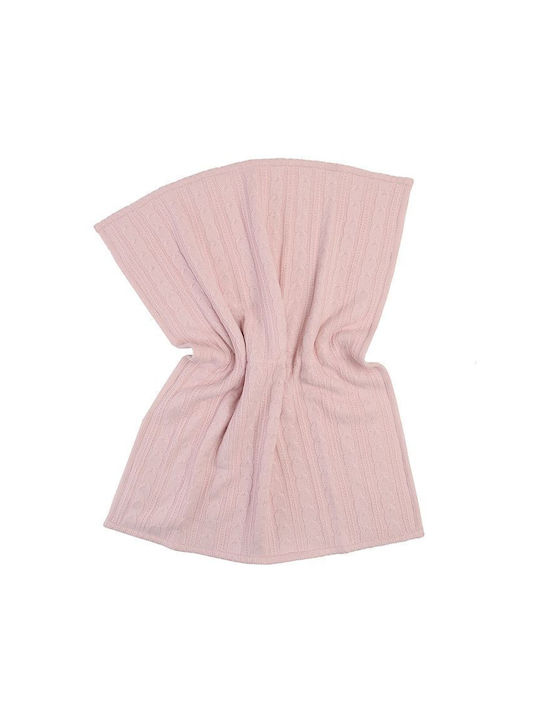 Cool Club Decke Wickeltücher für Kinderzimmer Vlies Rosa Pink 75x90cm