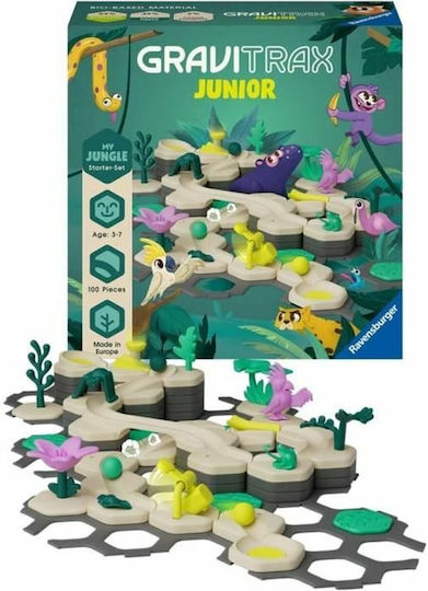 Ravensburger Jungle STEM Educational Game Engineering Gravitrax for 3-7 Years Old