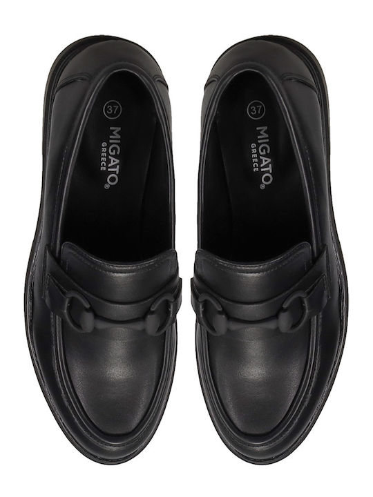 Women's Loafers in Black Color