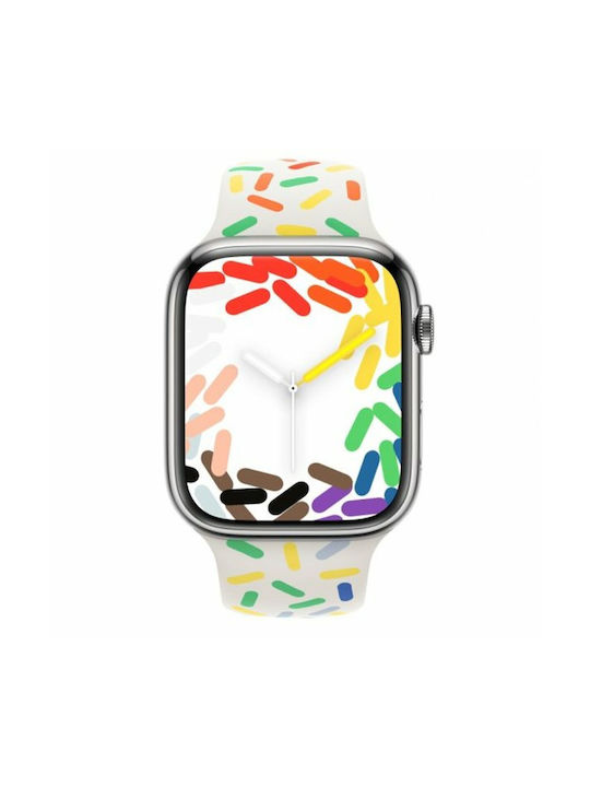 Apple Pride Edition Sport Band - M/L Λουράκι Σιλικόνης Πολύχρωμο (Apple Watch 38/40/41/42mm)