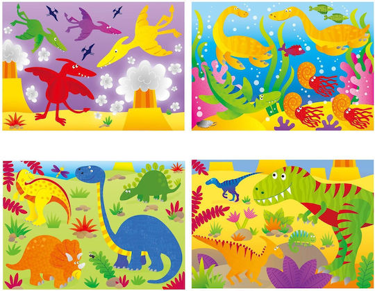 Детски Пъзел Dinosaurs за 3+ години+ Години 24бр Galt Toys