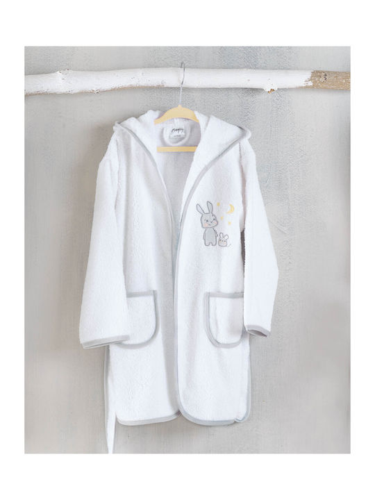 Rythmos Kids Hooded Bathrobe Gabby AQUA