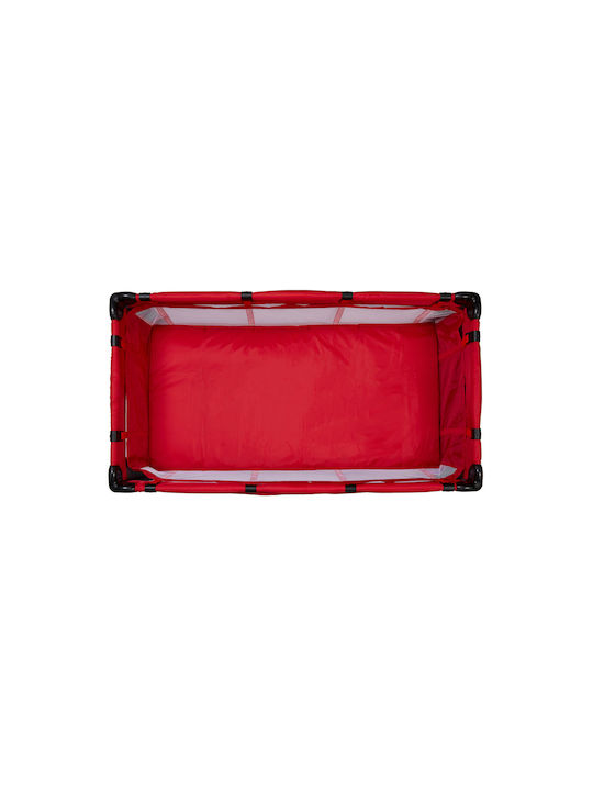 Baby Adventure Holiday Aluminium Παρκοκρέβατο 2 Επιπέδων Γκρι 120x60cm
