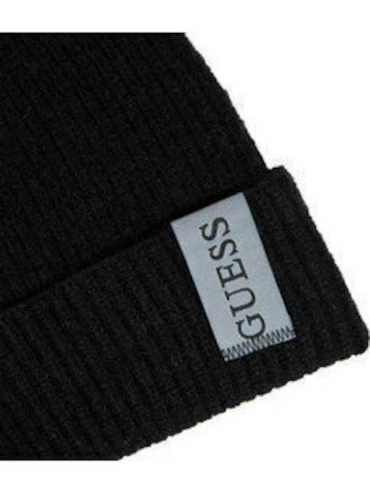 Beanie Unisex Beanie Knitted in Black color