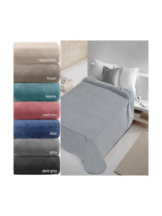 Adam Home Decke Samt Gray 160x220cm Adam Home Decke Samt Gray 160x220cm