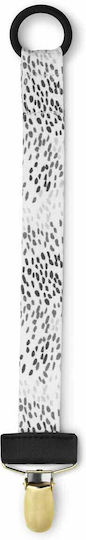 Elodie Details Ribbon Pacifier Dots of Fauna made of Fabric Grey