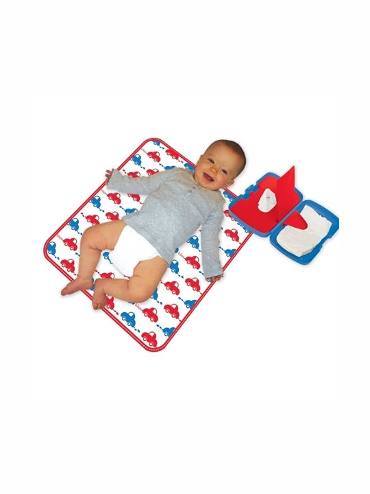 B.Box Αλλαξιέρα Ταξιδίου The Diaper Wallet από Ύφασμα Πολύχρωμο για Κρεβάτι 42x48cm