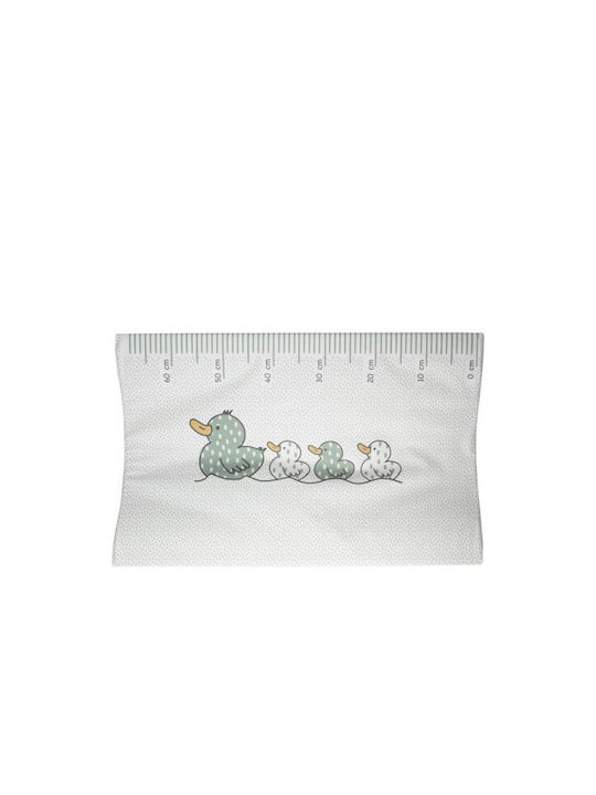 Bebejou Soft Changing Pad Sepp of Plastic Green 72x44cm