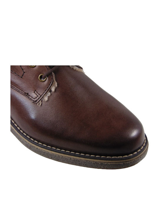 Leder Herrenstiefel Tabac Braun
