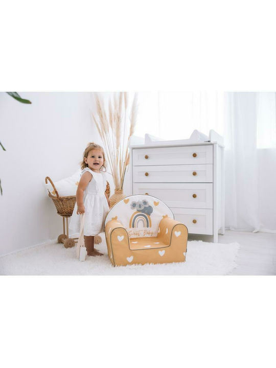 Παιδική Πολυθρόνα με Μπράτσα Πράσινη 43x34x47εκ.