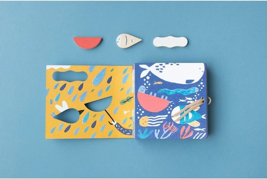 Wooden Kids Peg Puzzle for 2+ years+ Years 12pcs Londji