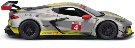 Bburago Mașinuță Chevrolet Corvette C8.R Argintiu 1:24 Pentru 3+ Ani