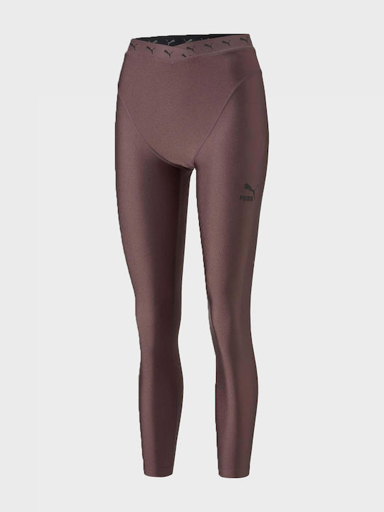 Dare Schulung Frauen Lang Leggings Glänzend Rotten Apple