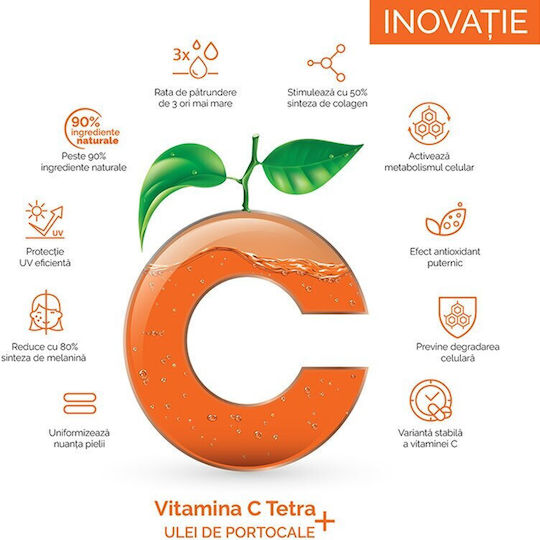 Cosmetic Plant Cremă Hidratantă de Față cu Vitamina C 50ml