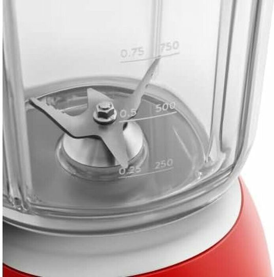 Smeg 50's Style Μπλέντερ με Κανάτα Tritan 1.5 lt 800W Κόκκινο