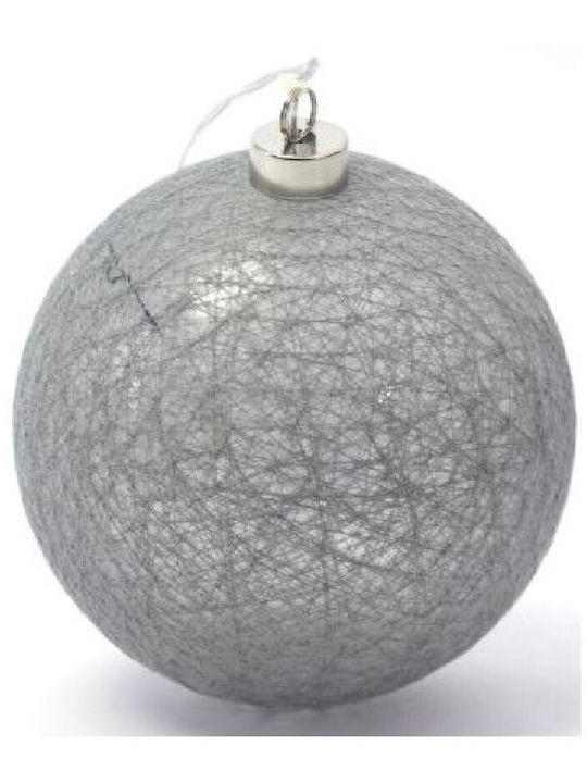 Illuminated Christmas Fabric Figure Ball Decorative