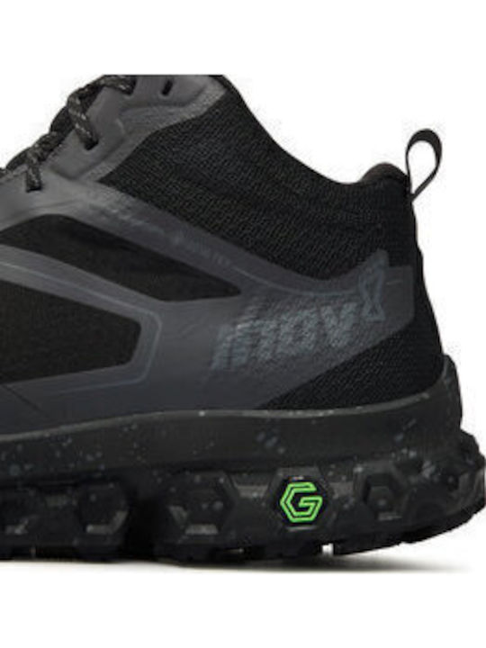 Inov-8 Rocfly G 390 Men's Hiking Boots Waterproof with Gore-Tex Membrane Black