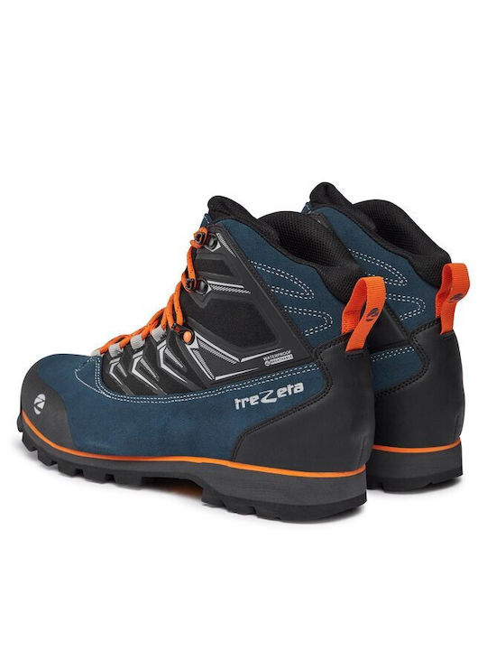 Trezeta Men's Hiking Boots Waterproof Blue