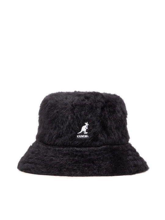 Kangol Γυναικείο Γούνινο Καπέλο Bucket Μαύρο