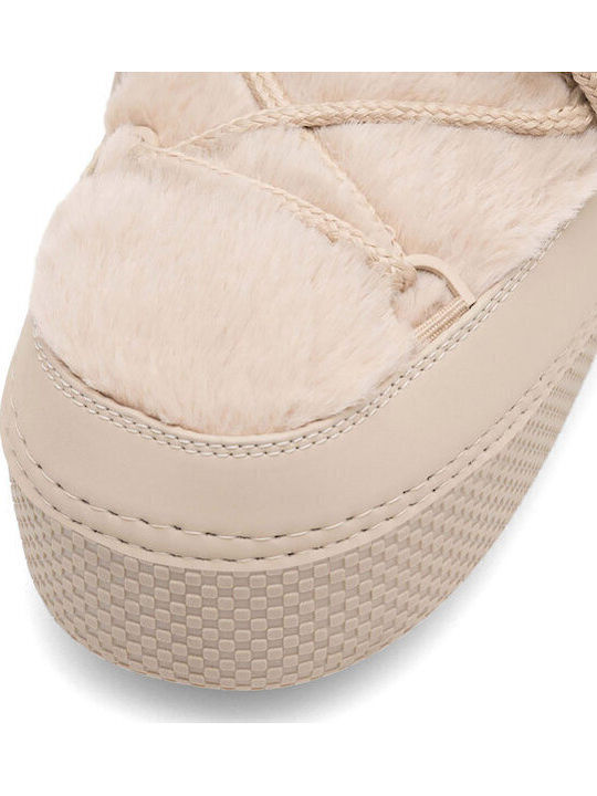 Damenstiefel Beige